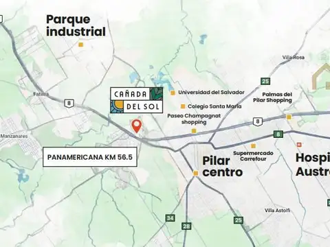 Departamento en Venta en La cañada de Pilar, USD 90.300