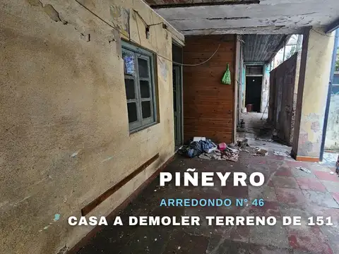 VENTA TERRENO EN PIÑEYRO AVELLANEDA