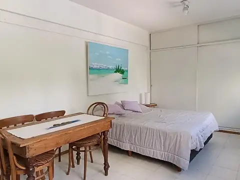 DEPARTAMENTO EN ALQUILER PERMANENTE TEMPORARIO MONOAMBIENTE FRENTE LUMINOSO PALERMO CABA