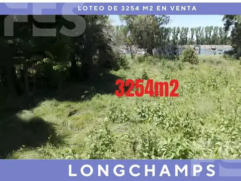 Terreno en Venta 102  mts Fondo