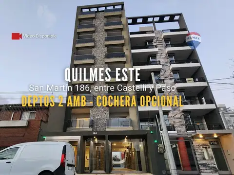 VENTA DEPTO 2 AMB A ESTRENAR EN QUILMES ESTE