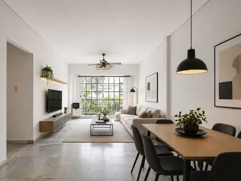 Departamento 3 amb. con balcón, cochera y baulera – Excelente ubicación