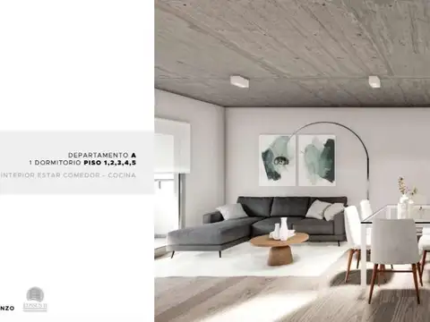 Departamento Monoambiente con 1 baño