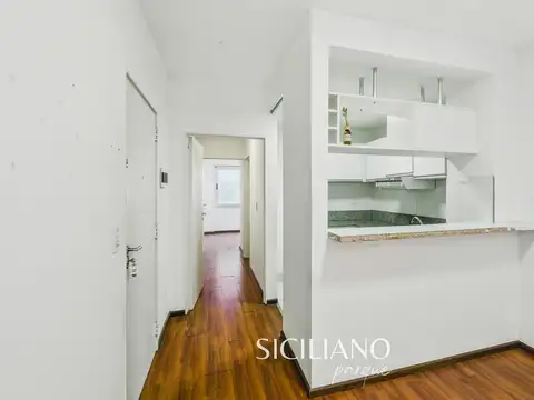 Departamento 2 ambientes con 1 baño