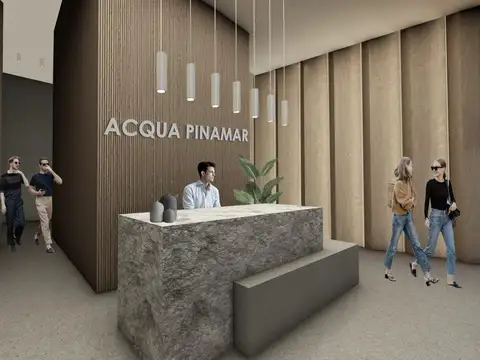 Departamento 2 ambientes con 2 baños