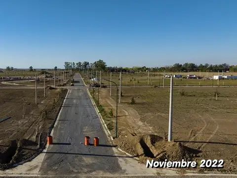 Los Pinos 4 Barrio abierto residencial Zona núcleo del crecimiento 20 minutos al sur de Rosario