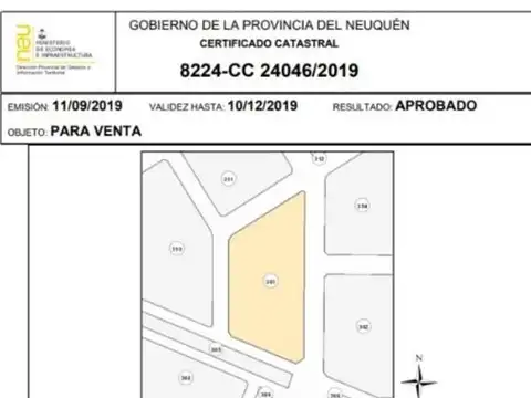 Terreno en Venta Añelo