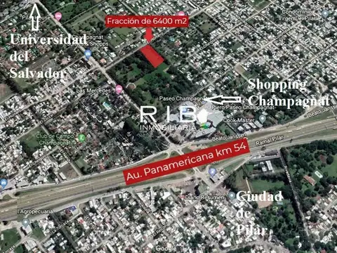 6400 m2- Al lado de Paseo Champagnat