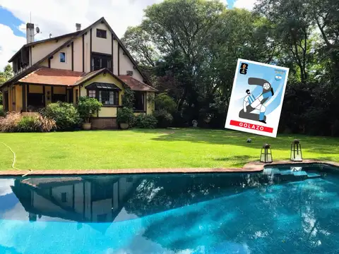 Casa en venta en Beccar, vias Libertador, con 1305 m2  de terreno, y 713 m2 cubiertos