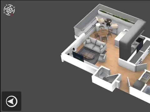 Departamento Vicente López 2 amb Venta en Pozo Financiación Flexible Balcón Grande SUM Piscina Cowor