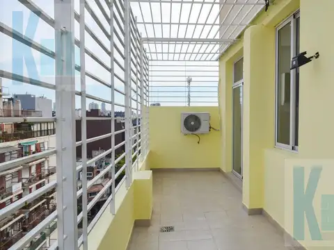 Departamento 2 ambientes con 1 baño