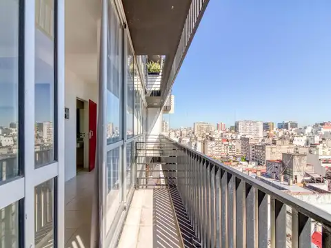 Venta monoambiente c/cochera fija amenities