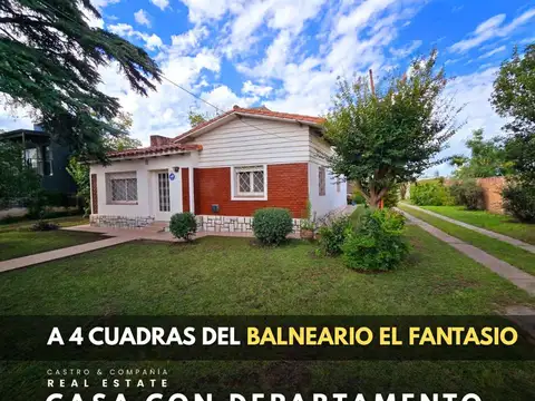 Venta Casa Con Departamento En 1.080M² De Terreno En Miguel Muñoz, Villa Carlos Paz