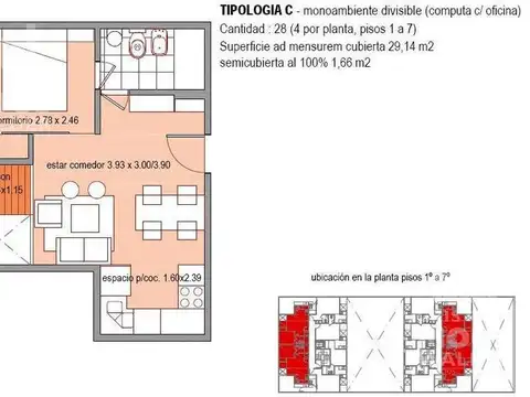 Departamento en Venta al Norte
