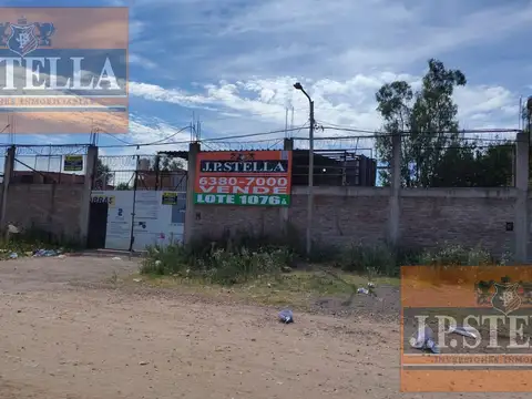 Lote 1076 m² a 70 metros de camino de cintura - 9 de Abril