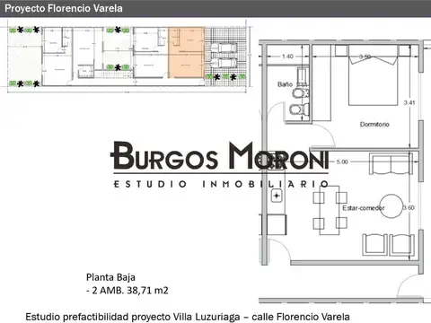 Departamento en Venta en Villa Luzuriaga, USD 42.000