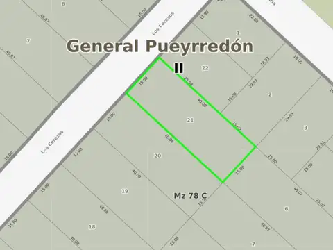 Terreno en Venta de 601,0 m2