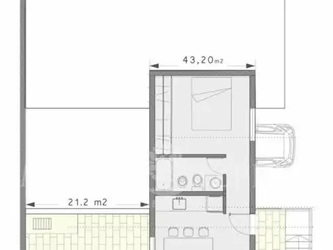 Departamento en Alquiler al Oeste