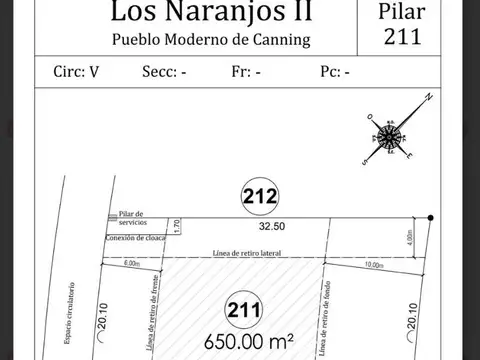 Terreno en Venta de 650,0 m2