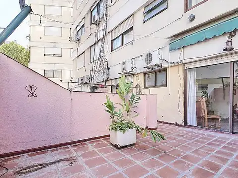 Dos ambientes con TERRAZA en Belgrano