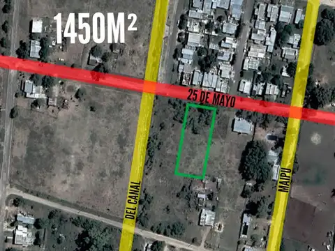 Terreno en venta - 1450Mts2 - Carmen de Areco
