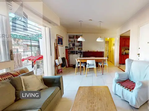 VENTA DEPARTAMENTO 4 AMBIENTES   ESCRITORIO EN ALMAGRO, CON BALCÓN TERRAZA
