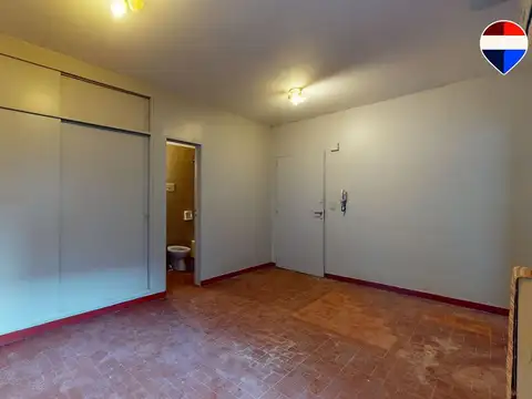 Departamento Monoambiente con 1 baño