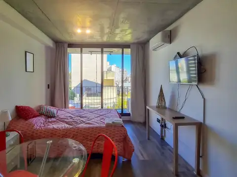 MONOAMBIENTE AMOBLADO DE DISEÑO INDUSTRIAL EN ALQUILER EN SAN JUAN 2312