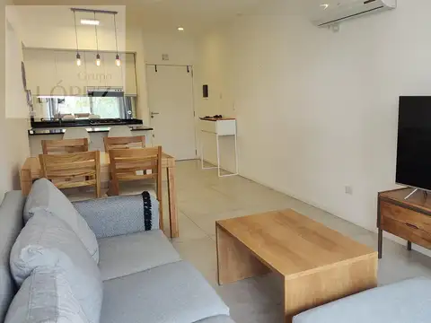 Alquiler Departamento 2 ambientes Amoblado Puerto de Olivos con Vista al rio