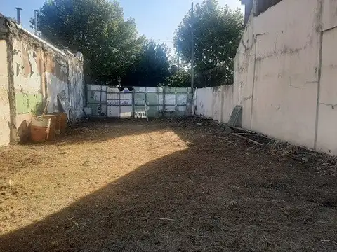 Terreno en Venta 8,66  mts Fondo