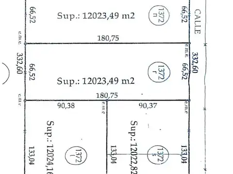 Terreno en Venta en Pehuajo, USD 100.000