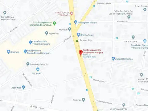 Av. Vergara esquina Einstein
