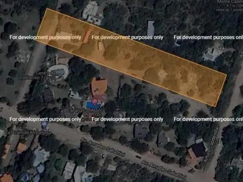 Terreno en Venta en Capilla del Monte, USD 78.000