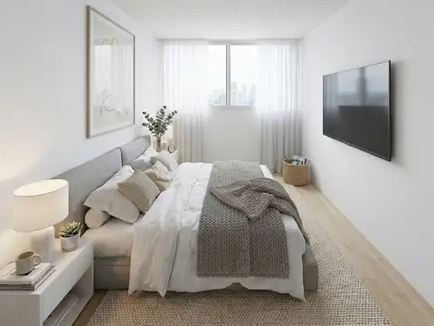 Departamento 2 ambientes con 1 baño