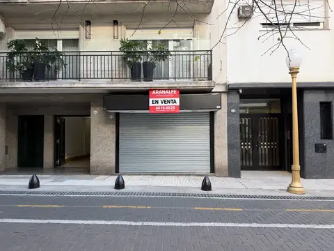 Local en venta en Suipacha entre Arroyo y Juncal - 61m2
