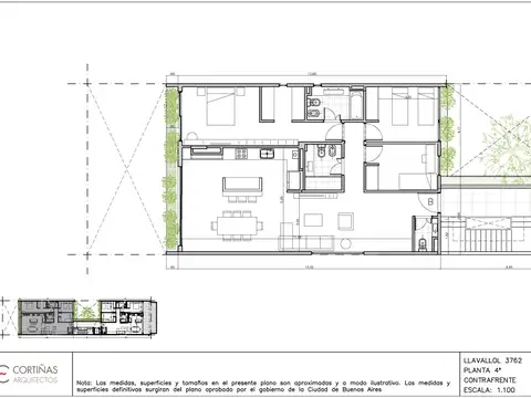 Departamento en Venta en Barrio San Pedro, USD 780.000