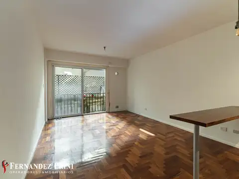 Monoambiente apto profesional en Recoleta, excelente ubicación