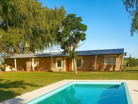 VENTA CHACRA 5  HECTÁREA CON ESCRITURA Y 2 CASAS