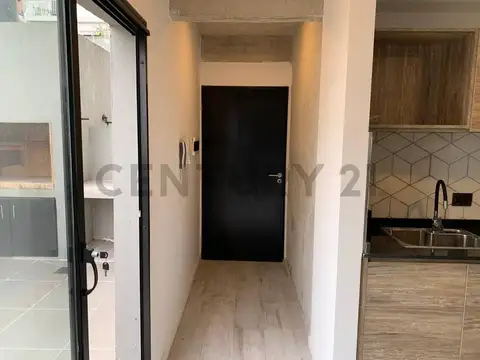 Departamento tipo Loft con Balcon aterrazado con Parrilla