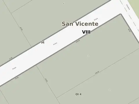 Terreno en Venta 40  mts Frente