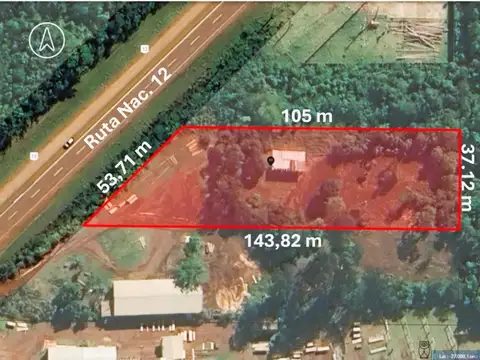 Ruta 12 Km 1433