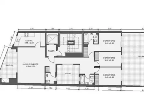 4.ambientes con parrilla propia y cochera 