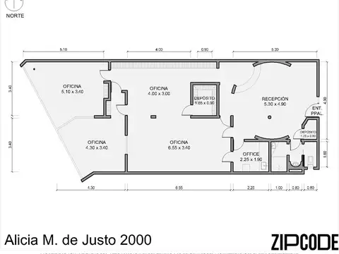 Alicia M de justo 2050