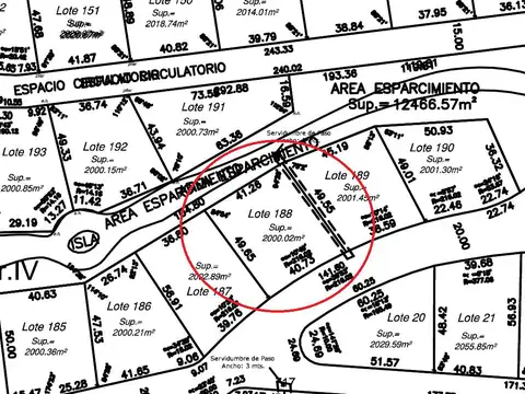 Lote terreno 188 en venta. Barrio La Elina, Comarcas de Luján.