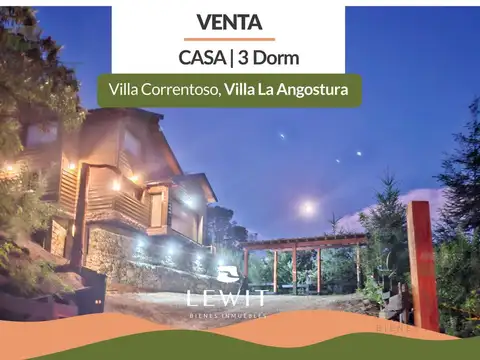 Venta casa premium | 3 dormitorios en suite | Villa Correntoso | 227 m² cubiertos | lote 960 m²