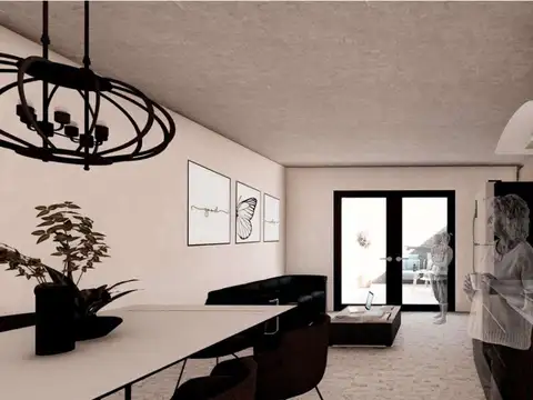 Departamento 3 ambientes con 2 baños