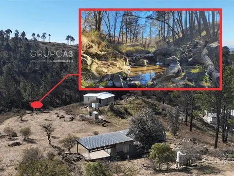 CASA CON ARROYO Y MÁS DE 5000 M"- POTRERO DE GARAY- V. DEL CONDOR- 885