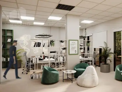 Departamento Monoambiente con 2 baños