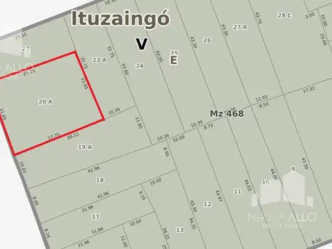 Terreno en Venta en Ituzaingo, USD 800.000
