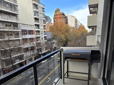Venta depto monoambiente con balcón a Estrenar en Flores